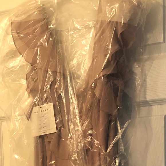 WATTERS Dress 
PIPPA - 5502 Mink , Luxe Chiffon - Picture 5 of 5